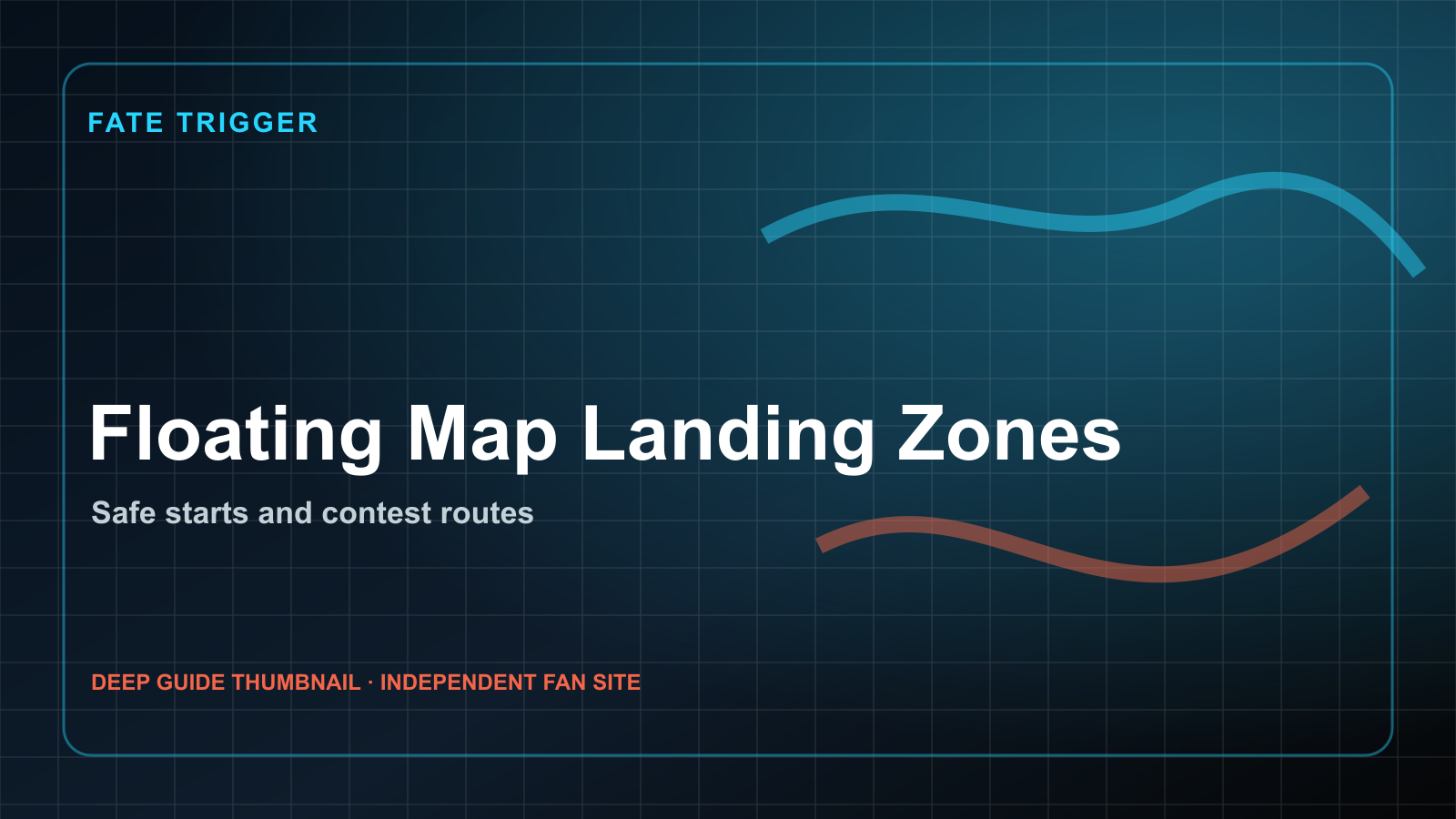 Floating Map Landing Zones and Safe Starts guide artwork